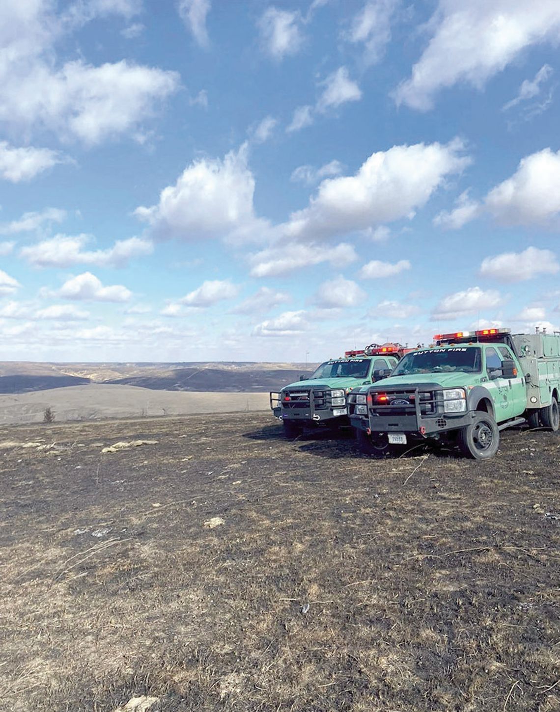 Clay Co. crews respond to Cottonwood fire after initial deployment to Morrill fire in Western NE