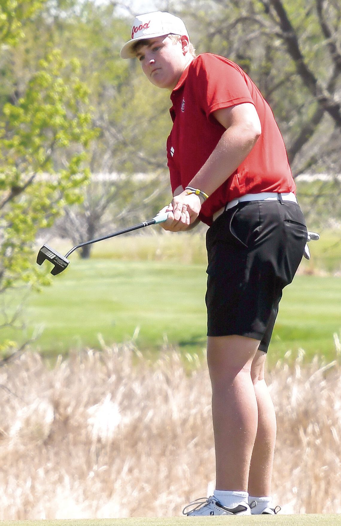 Corman is 2-under during home meet, places 3rd