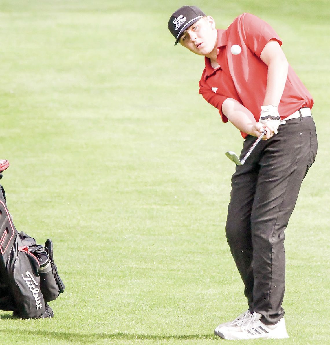 Corman is 2nd at STC golf meet, leads Cougars to runner-up spot