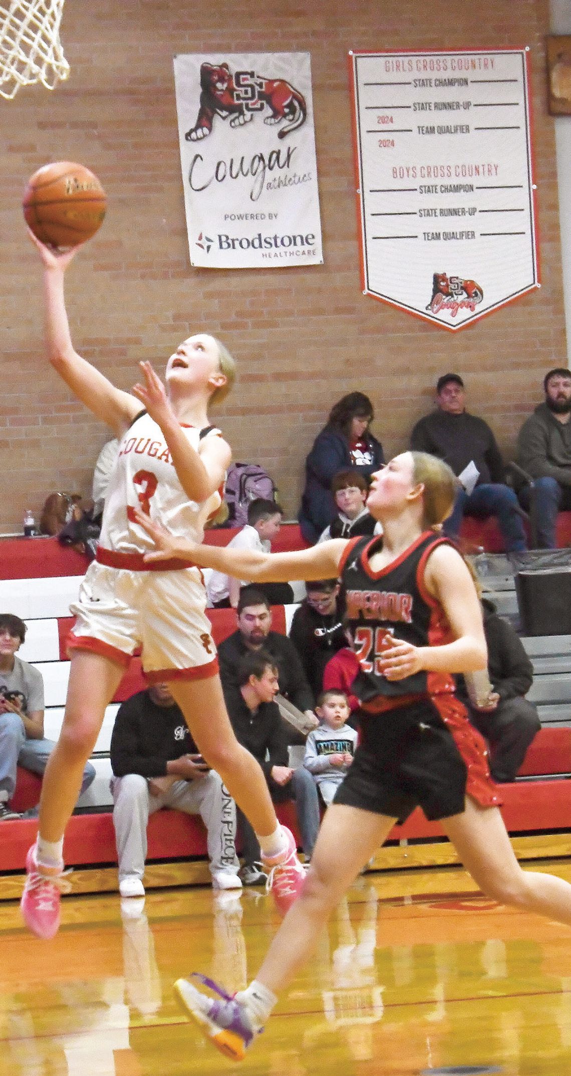 Cougar girls run season mark to 13-2, crush Wildcats, Warriors