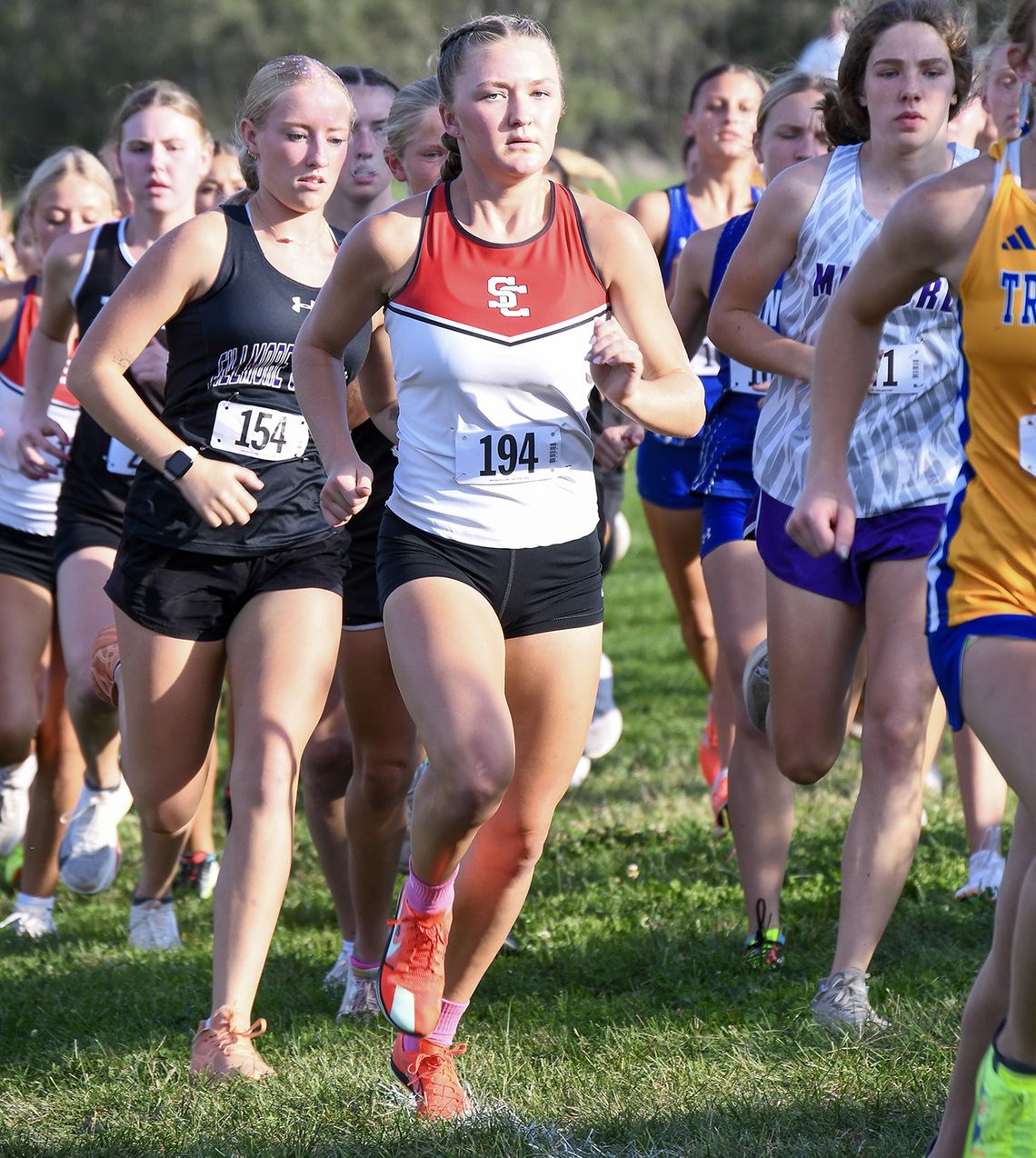 Cougar harriers take on SNC field in Fairbury Oct. 9