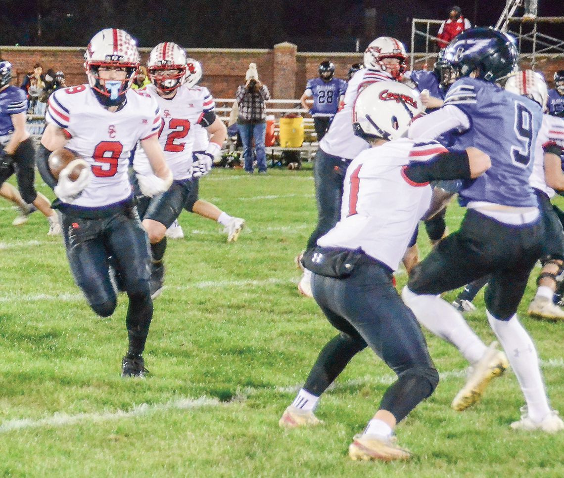 Cougars claw way past Bluehawks, 64-8 Cougars claw way past Bluehawks, 64-8
