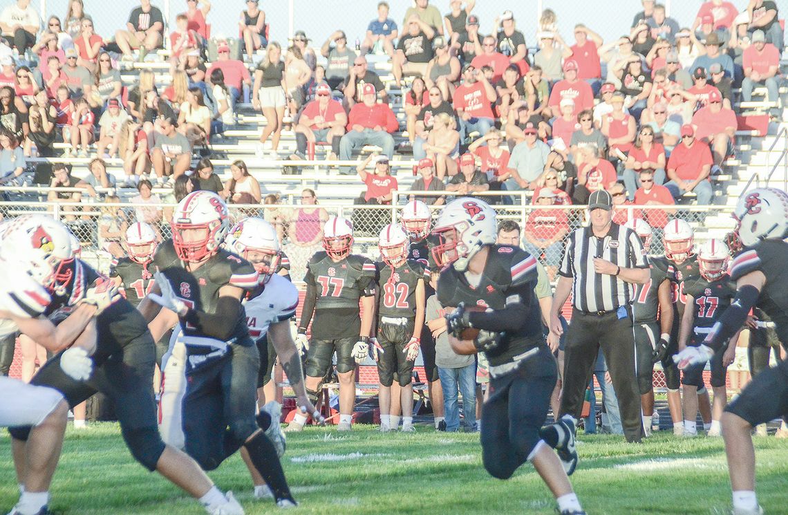 Cougars crush Alma 68-26