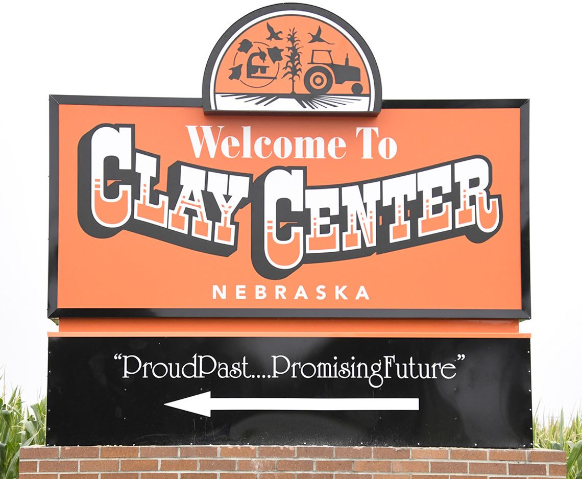 Donation, planning leads to new Clay Center sign