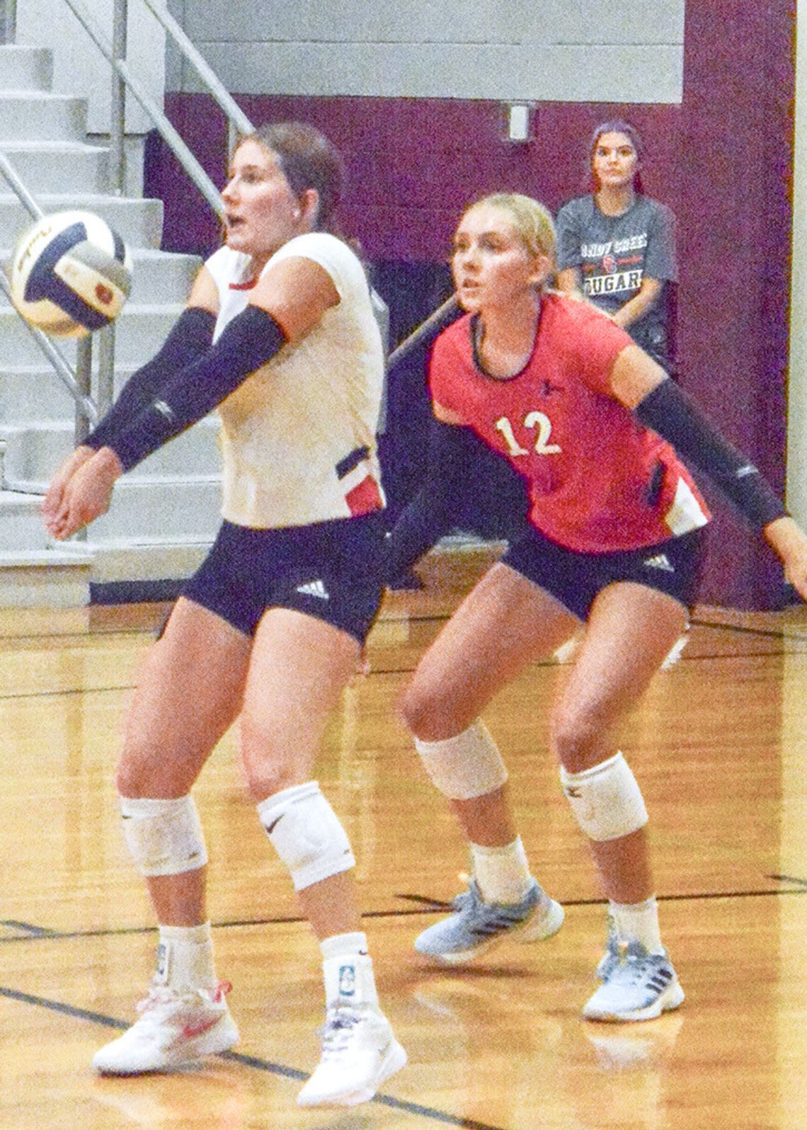 Fillies outlast Cougars in 3 sets