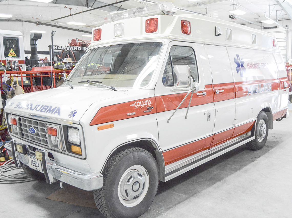 Harvard Fire, Rescue raising funds to purchase new ambulance