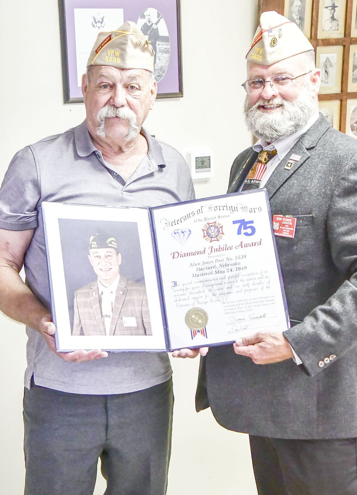 Harvard VFW honored Sunday