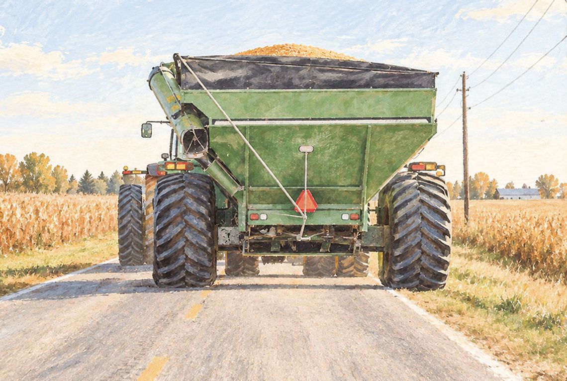 Harvest season brings increased activity to Clay County Roads