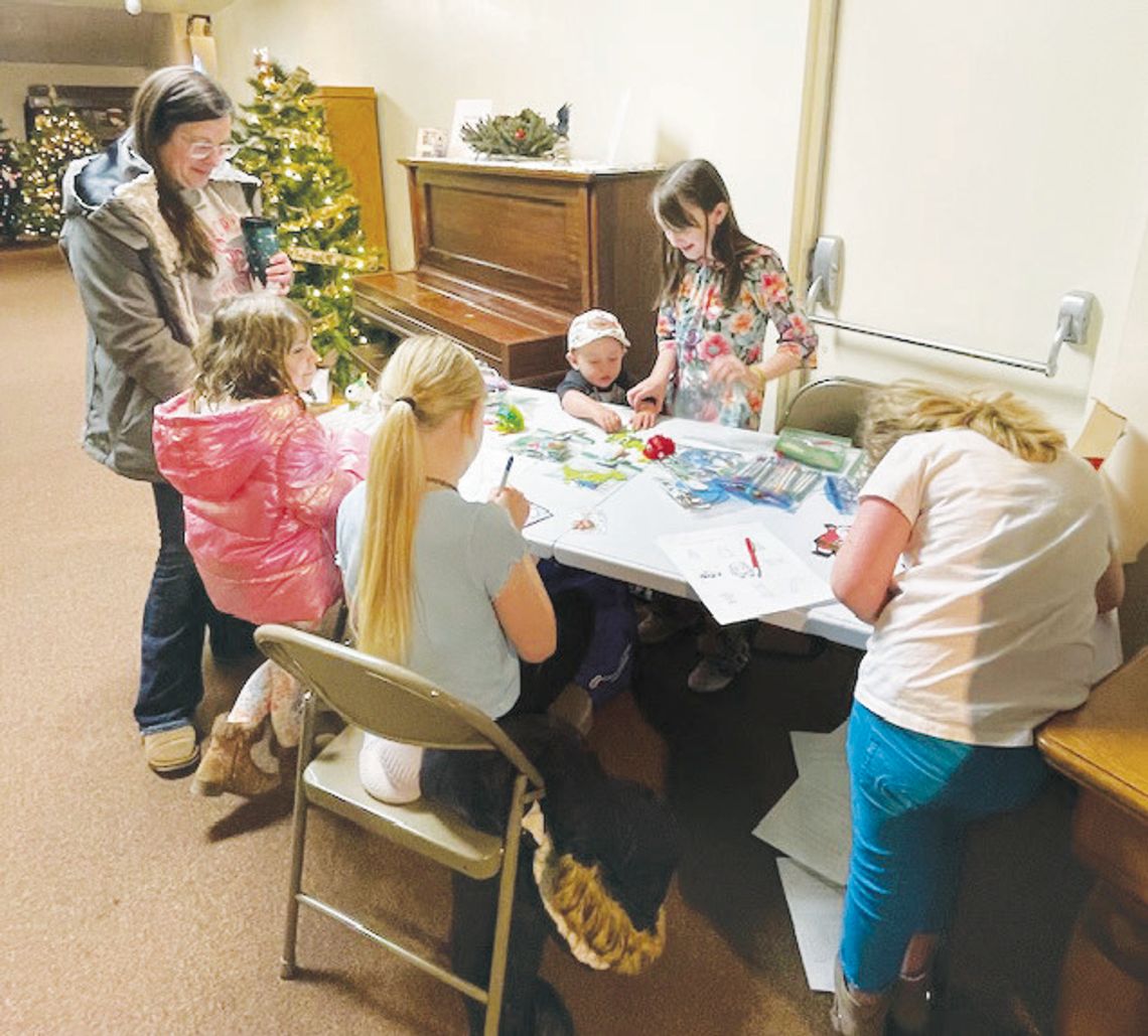 Having fun at Christmas at the Museum