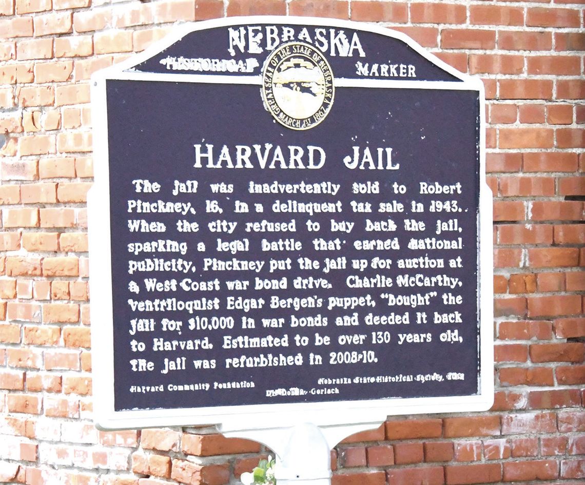 History of Clay County: The Harvard Jail History of Clay County: The Harvard Jail