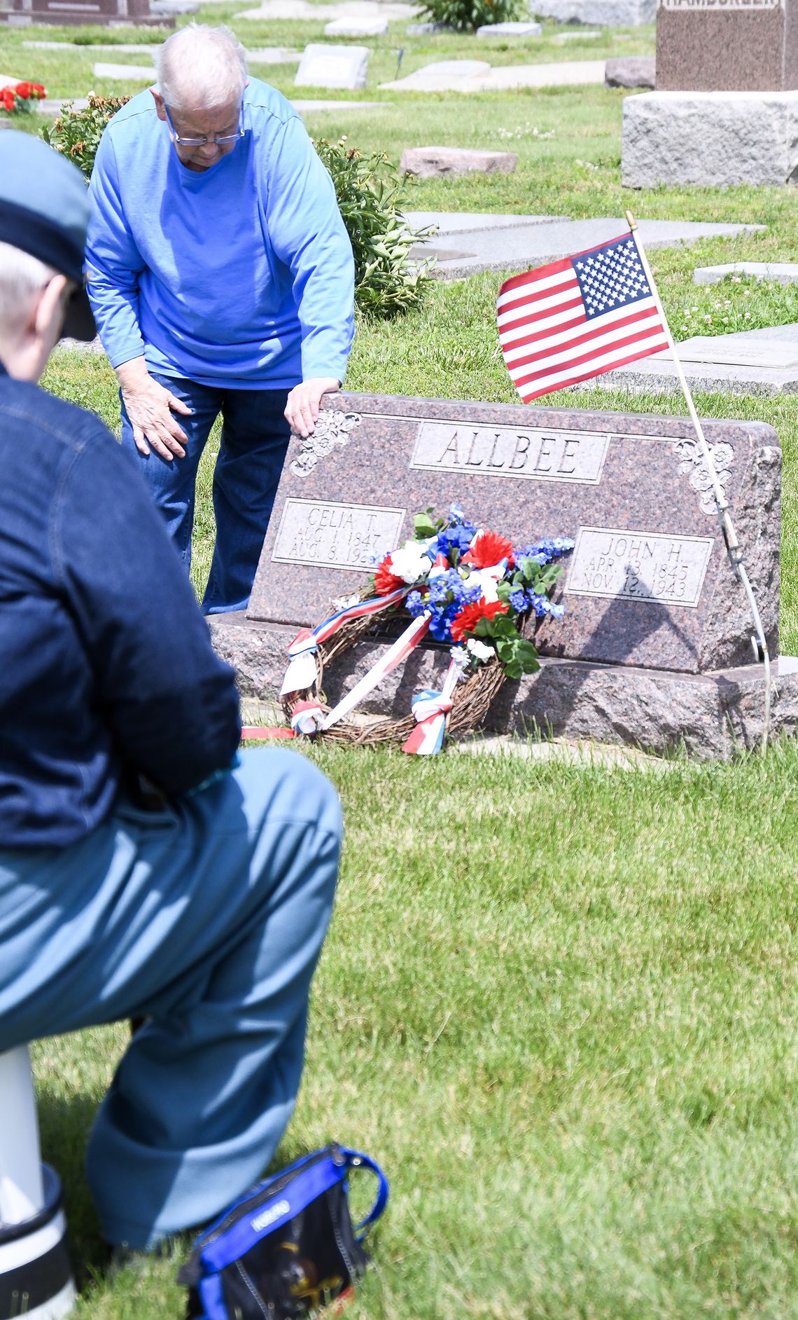 Honoring Civil War Veteran Allbee