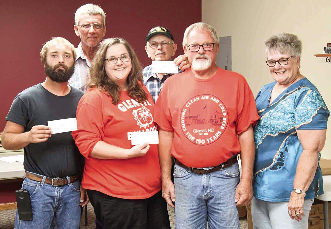 Maryln Fike Memorial Tractor Pull funds give back to Glenvil organizations