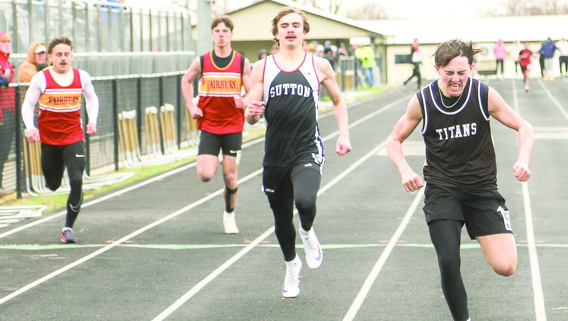 Mustang track gains 6 medals in action at Thayer Central April 2 Mustang track gains 6 medals in action at Thayer Central April 2