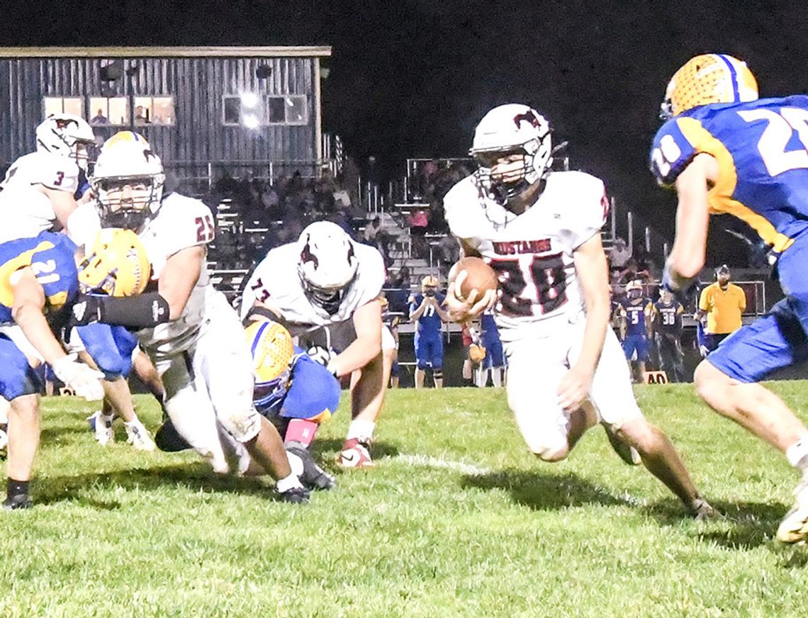 Mustangs hold off Tri County 24-22