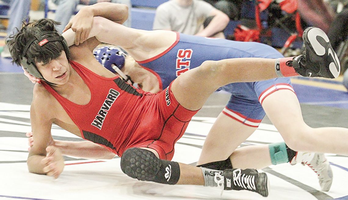 Perez, Kobza earn individual medals during TVC/FKC wrestling meet Feb. 6