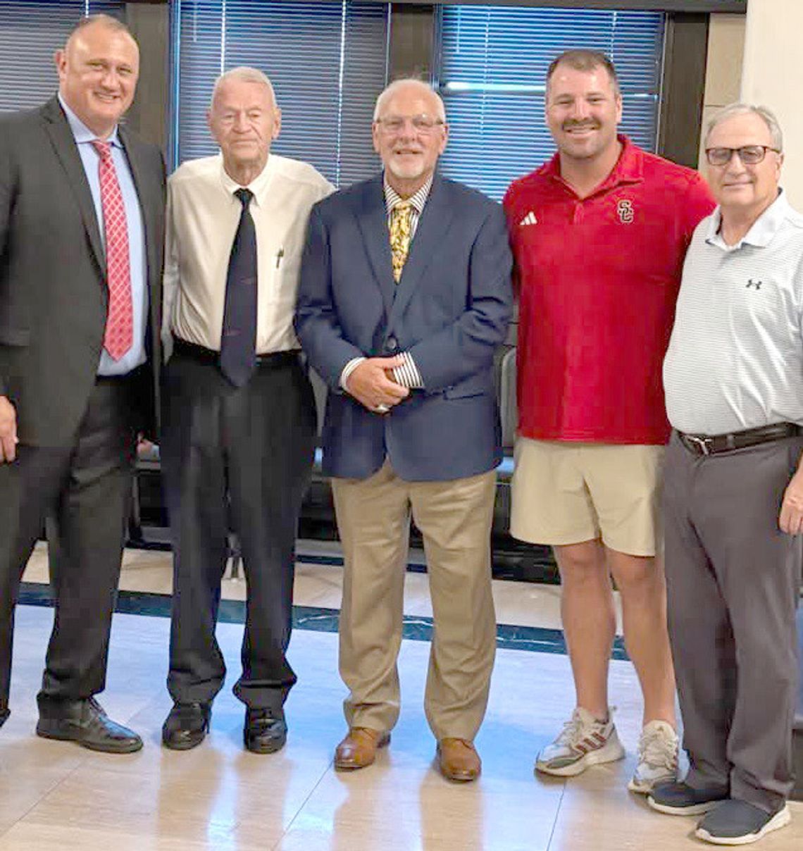 Sandy Creek coaches, former coaches and admins honored at NCA banquet