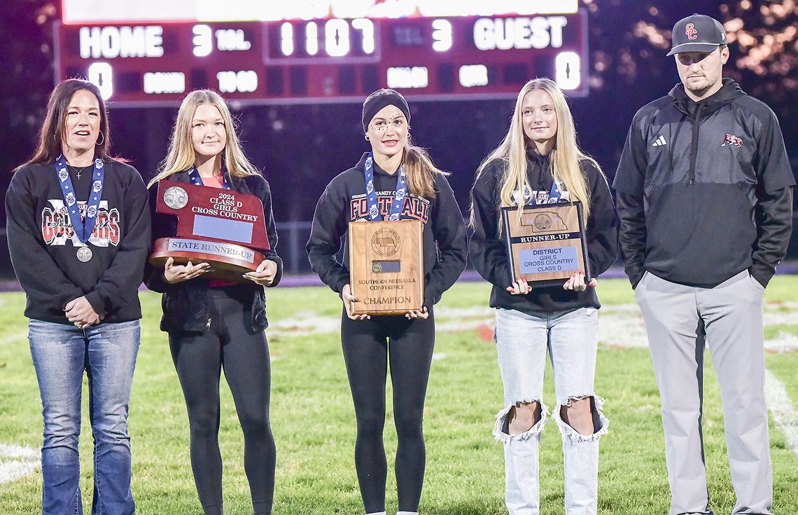 Sandy Creek Cross Country team honored by Cougar Nation