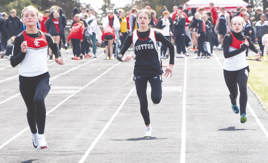 Sandy Creek girls finish 4th during action at home April 7 Sandy Creek girls finish 4th during action at home April 7