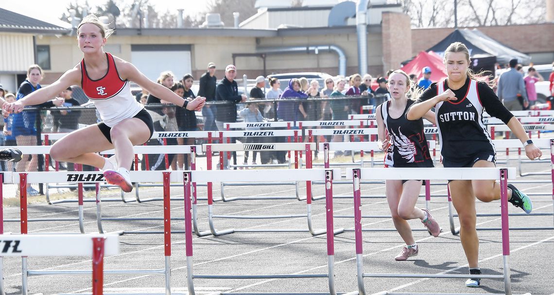 Sandy Creek girls track team earns 12 medals at Sutton Invite