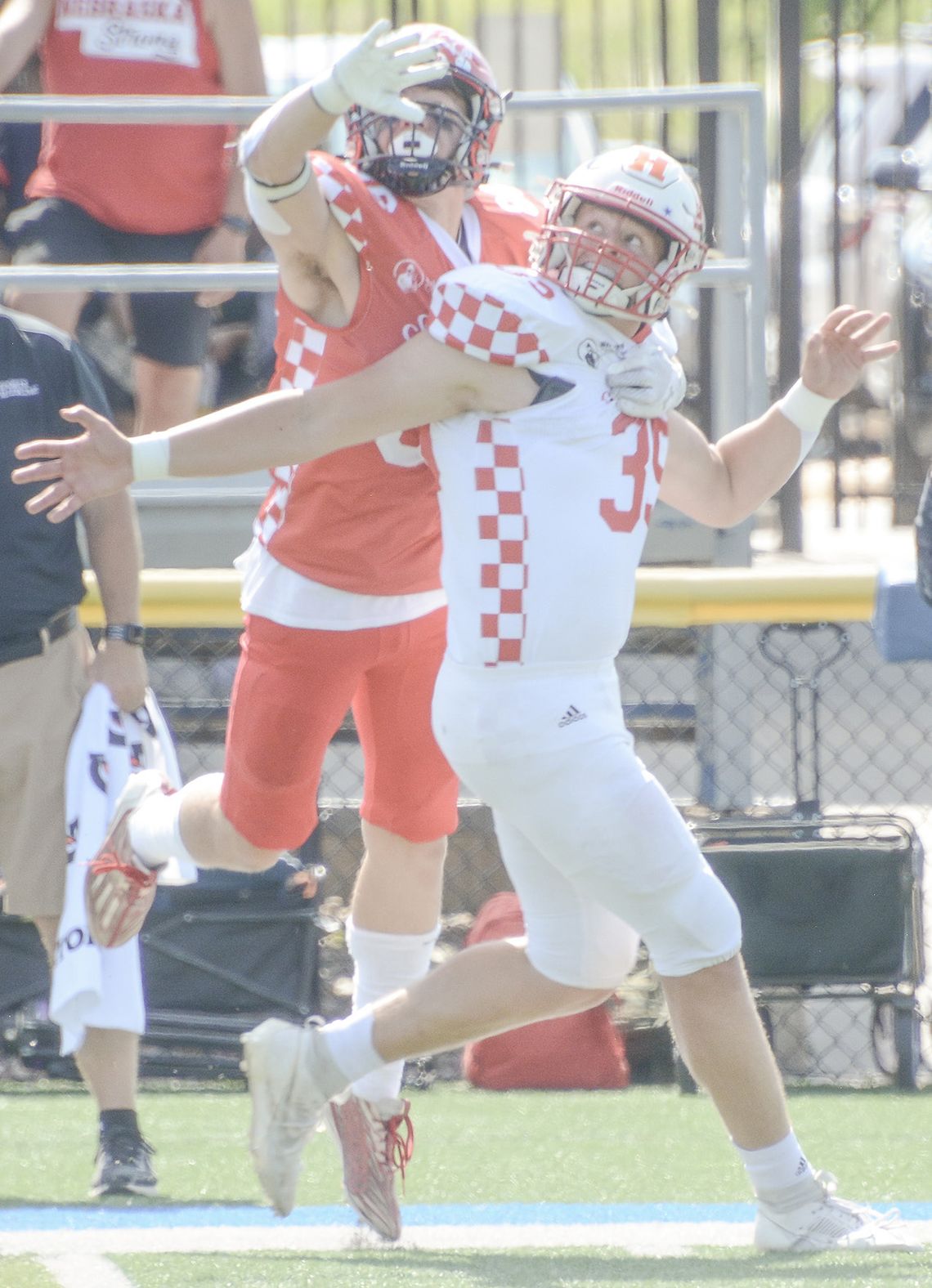 Shaw plays on Shrine Bowl South team