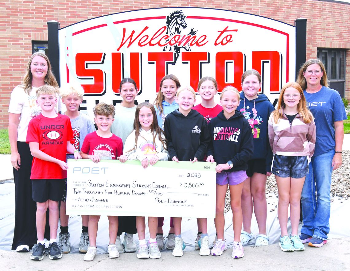 Sutton Elementary Council upgrades entrance