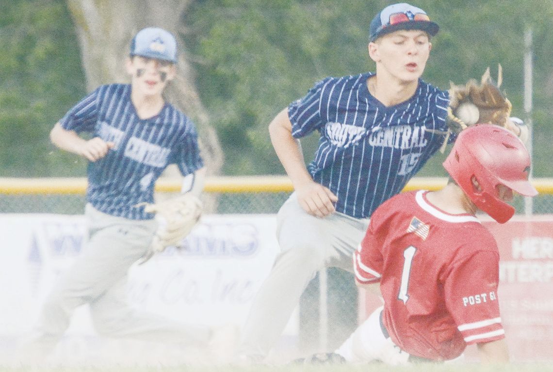 Sutton Juniors hold off South Central in Hebron wood bat championship battle