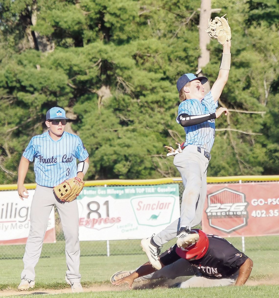 Sutton Juniors trip up South Central during Area-4 District tournament July 13