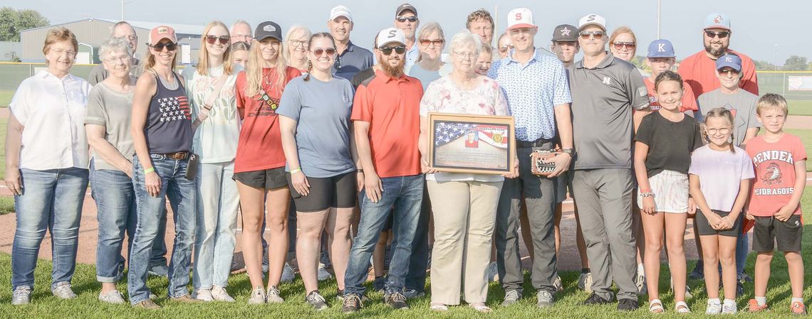 Sutton’s Legion baseball field named after Mike Thompson Saturday