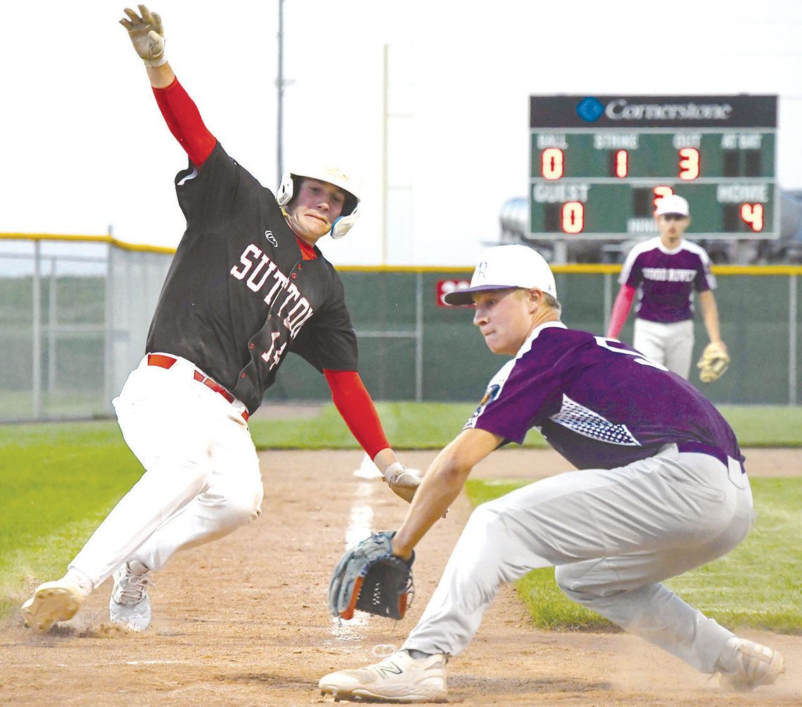 Sutton Seniors clobber SOS, Wood River to move to 6-4
