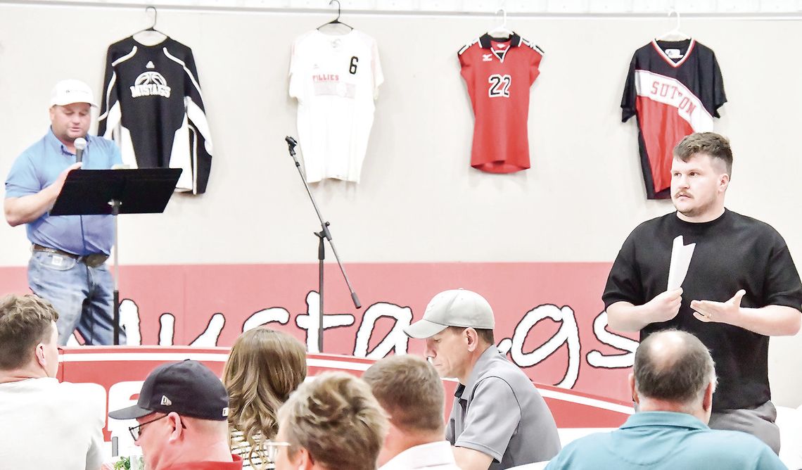 Sutton Stampede boosters hold 2nd annual banquet Saturday