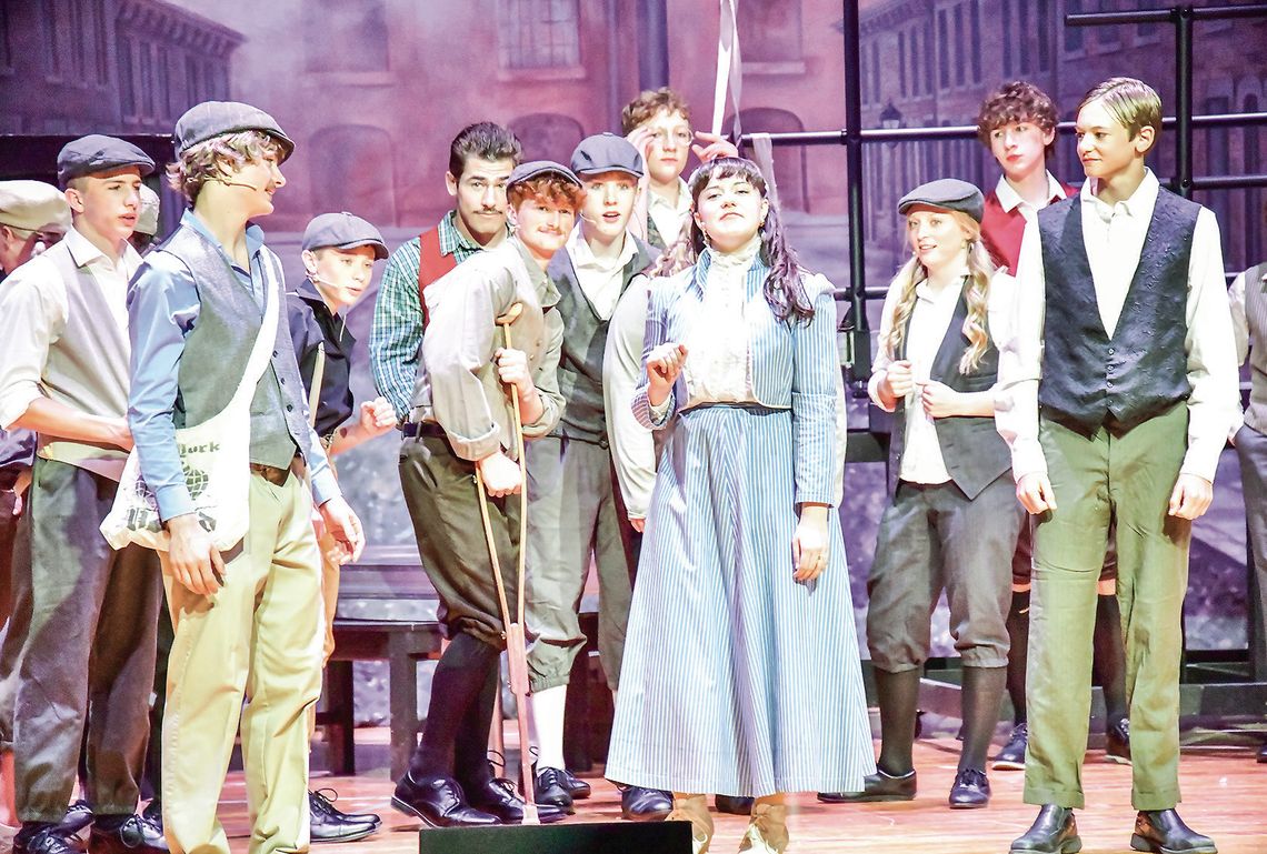 The musical “Newsies” performed in Sutton The musical “Newsies” performed in Sutton