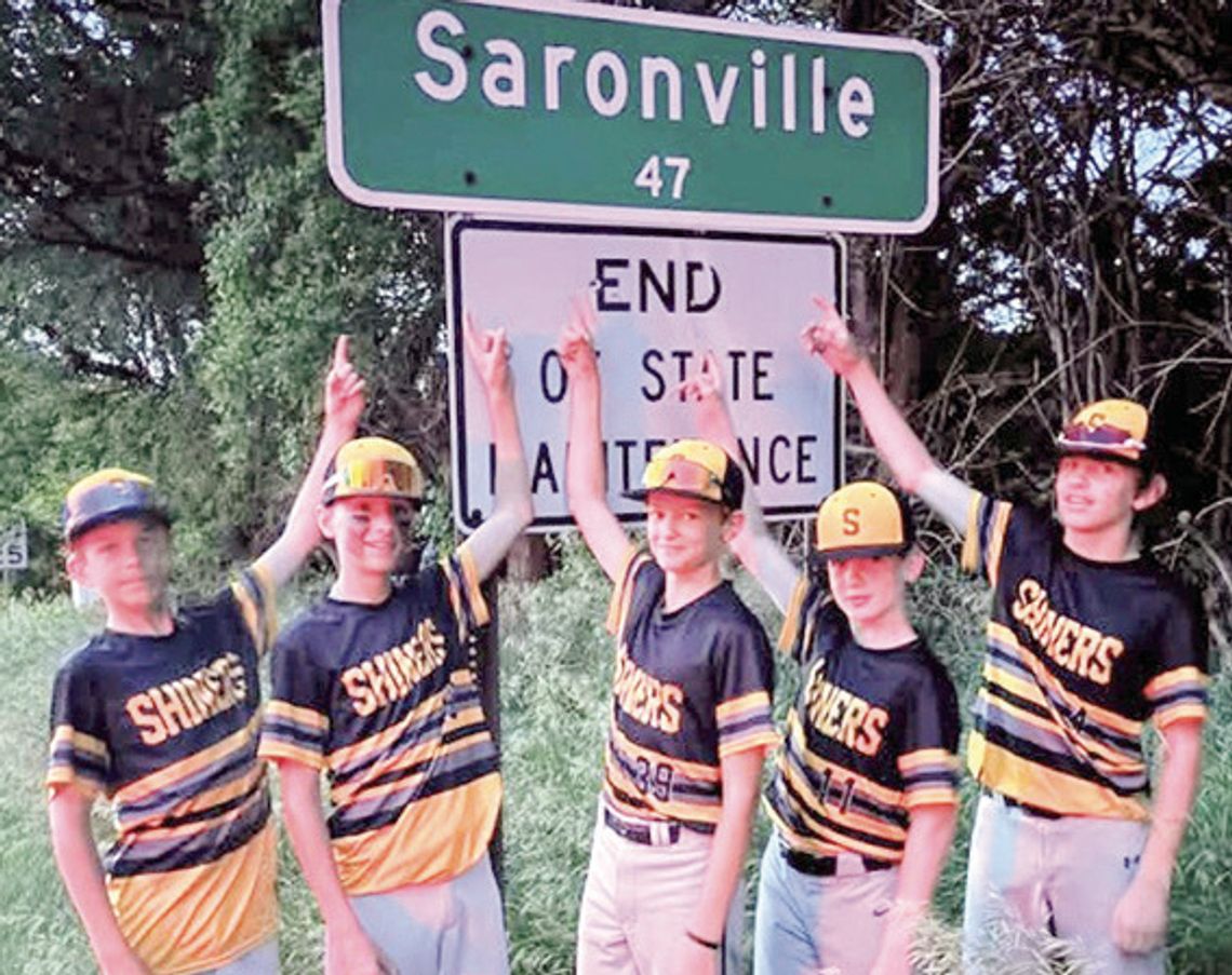 The story of the Saronville Shiners The story of the Saronville Shiners