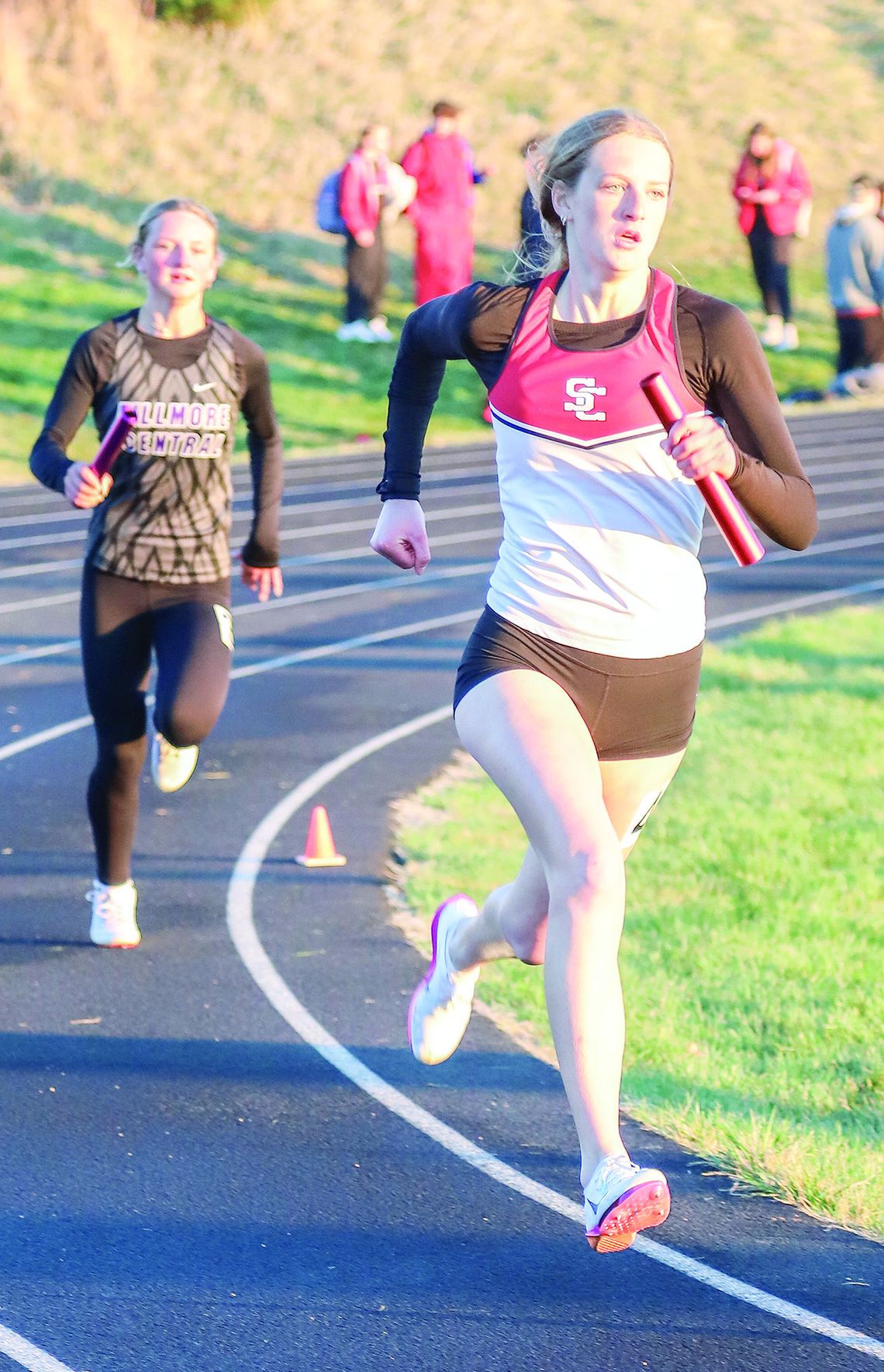 Track events dominate at Thayer Central for Sandy Creek girls